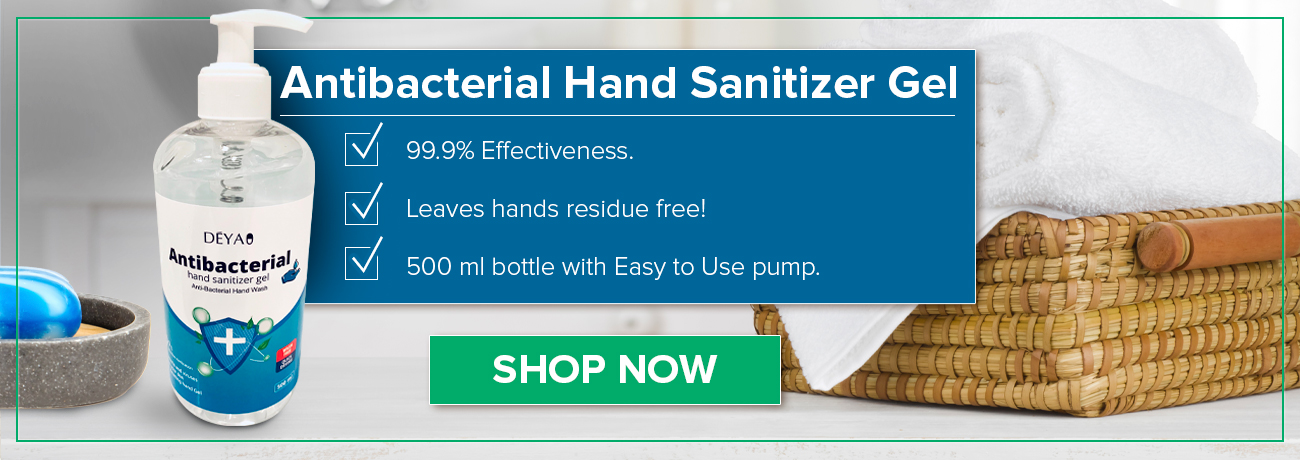 Antibacterial Hand Sanitizer Gel